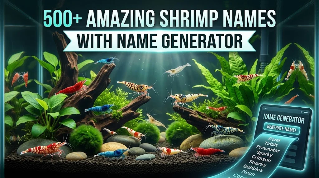 Amazing Shrimp Names With Name Generator