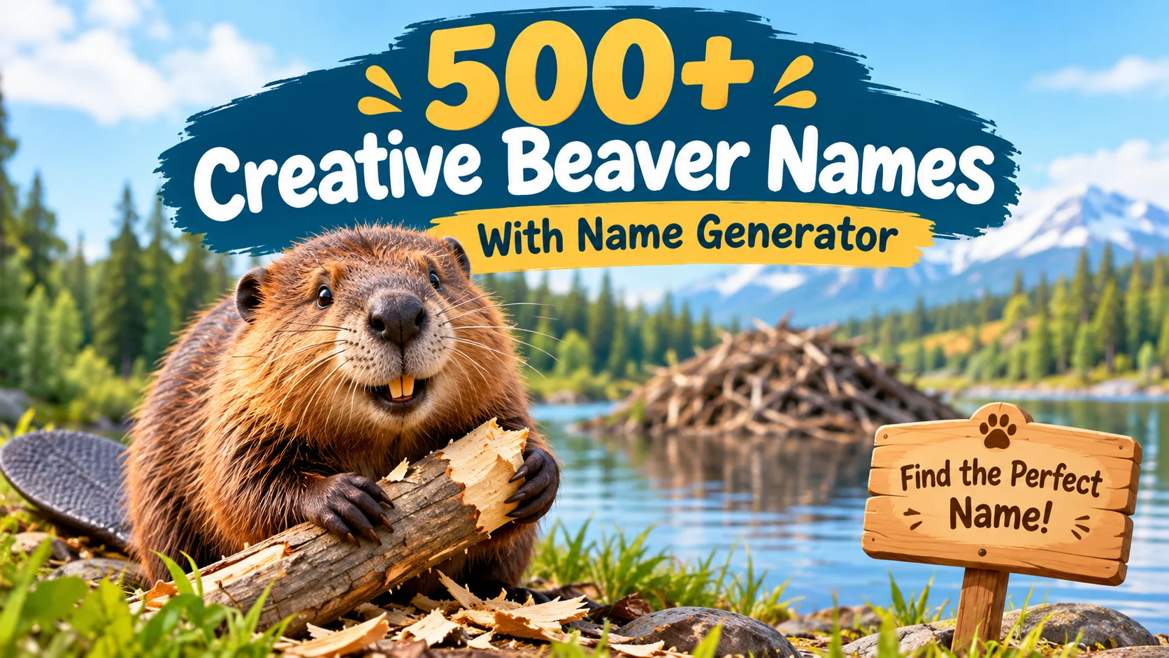 Creative Beaver Names With Name Generator