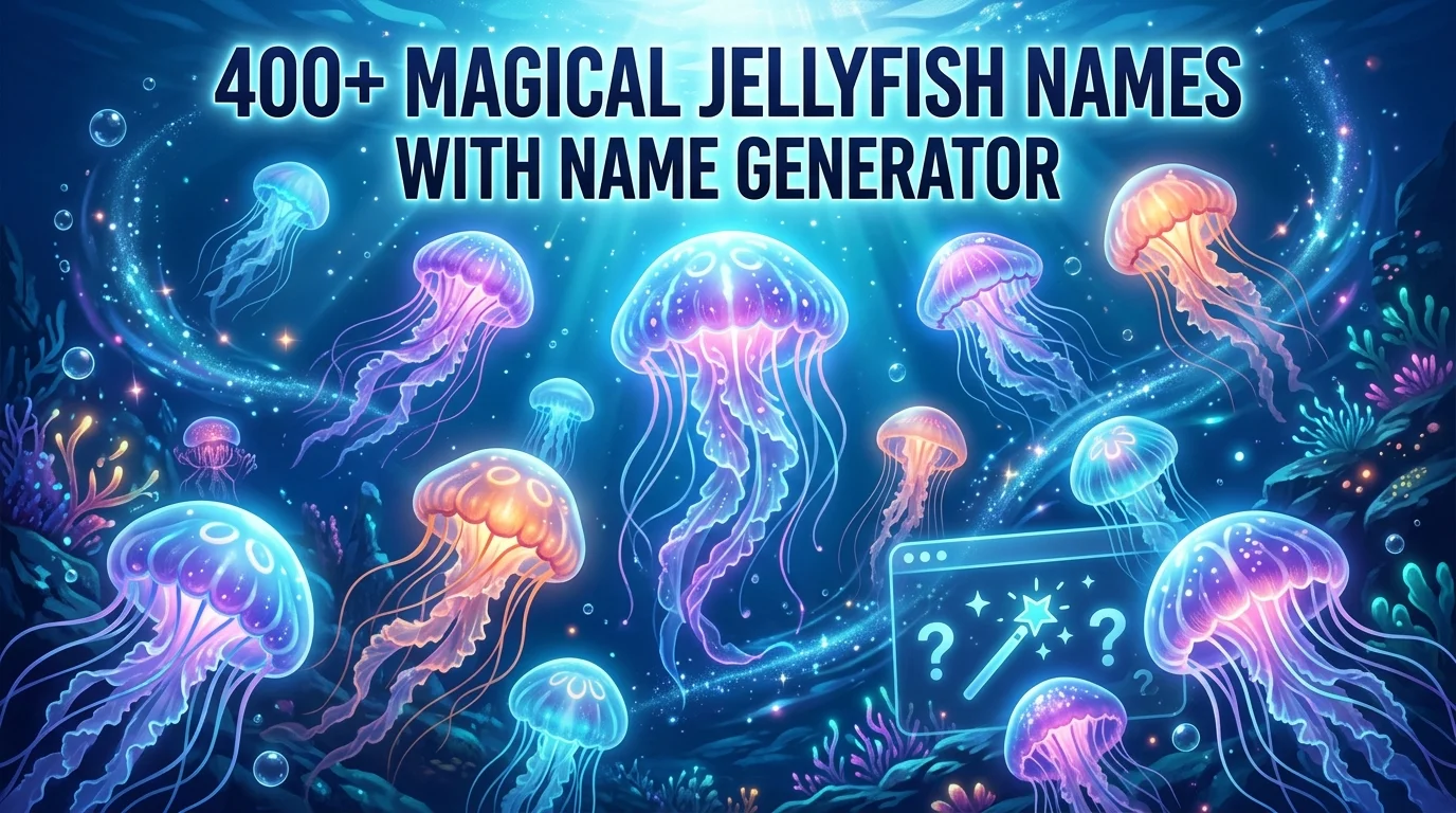 Magical Jellyfish Names With Name Generator