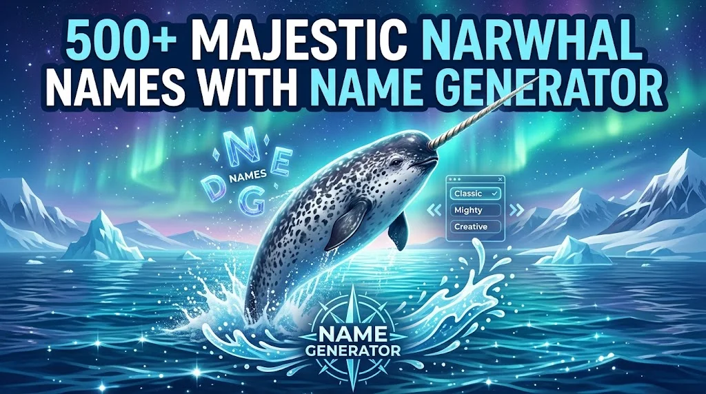 Majestic Narwhal Names With Name Generator