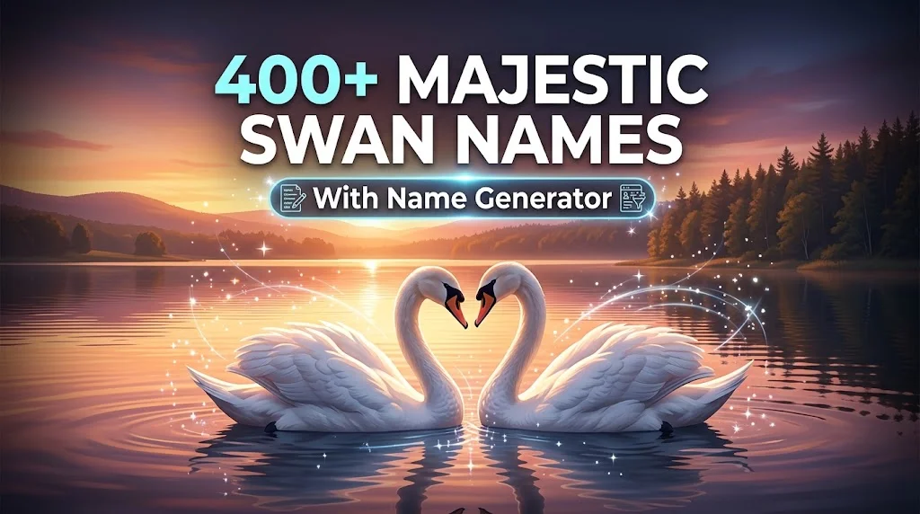 Majestic Swan Names With Name Generator